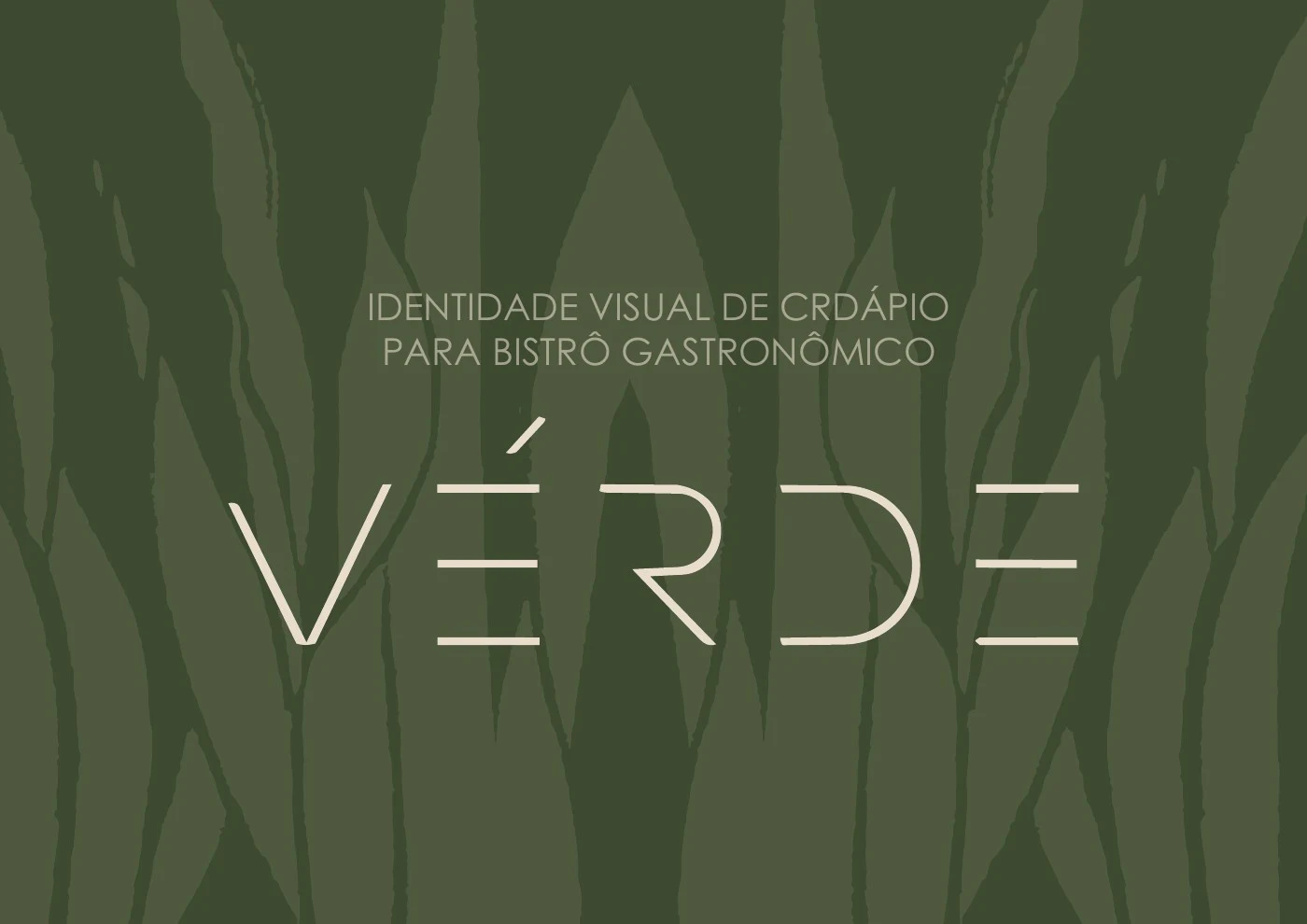 Identidade visual de VÉRDE